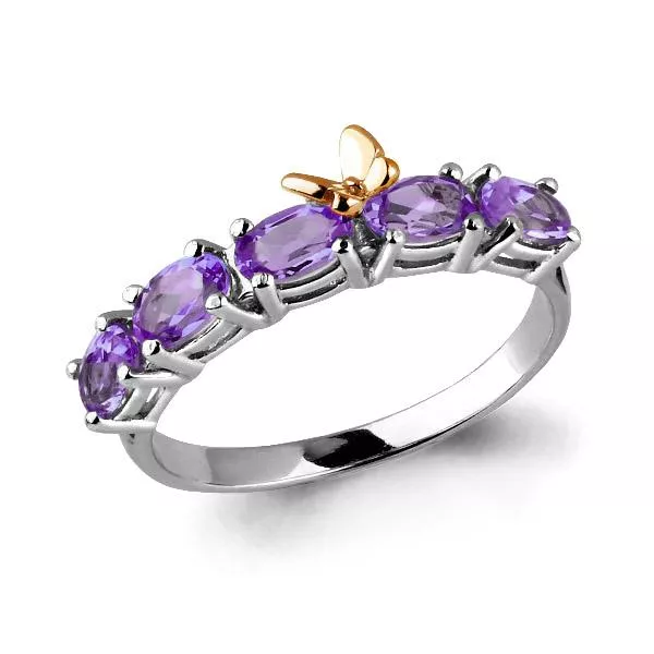 Кольцо, артикул LV6571704, серебро