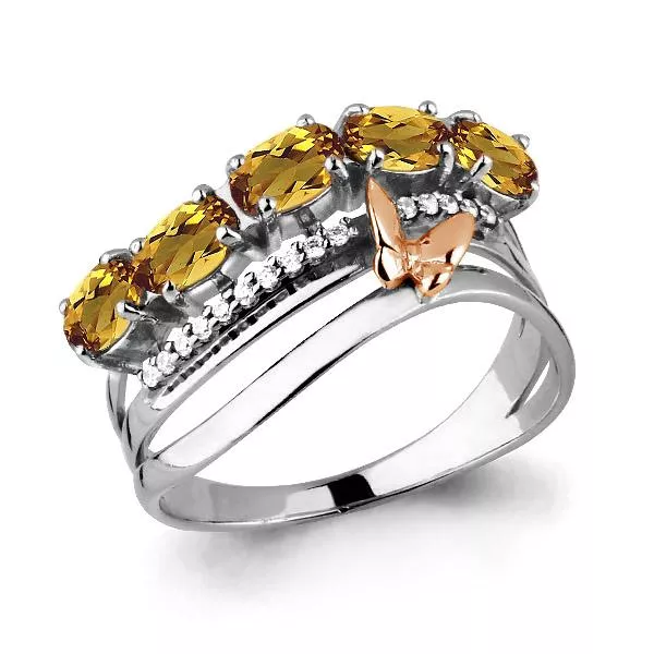 Кольцо, артикул LV6571606А, серебро