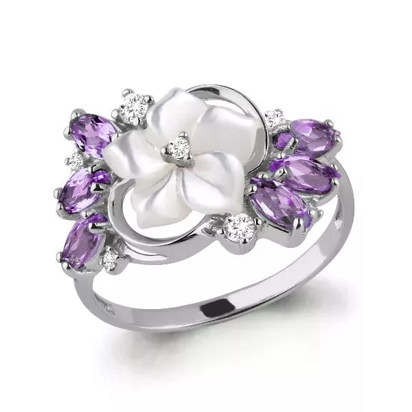 Кольцо, серебро, артикул LV6571504А