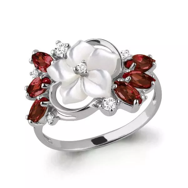 Кольцо, артикул LV6571503А, серебро