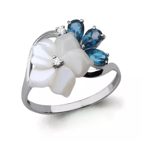 Кольцо, артикул LV6571408, серебро