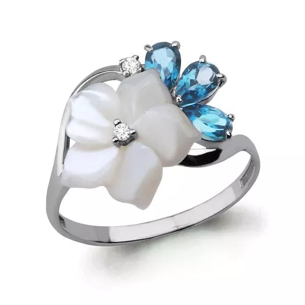 Кольцо, артикул LV6571405, серебро