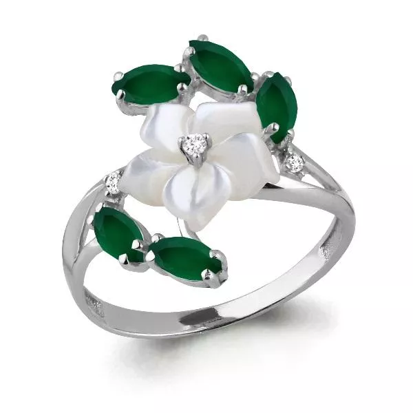 Кольцо, артикул LV6571109, серебро