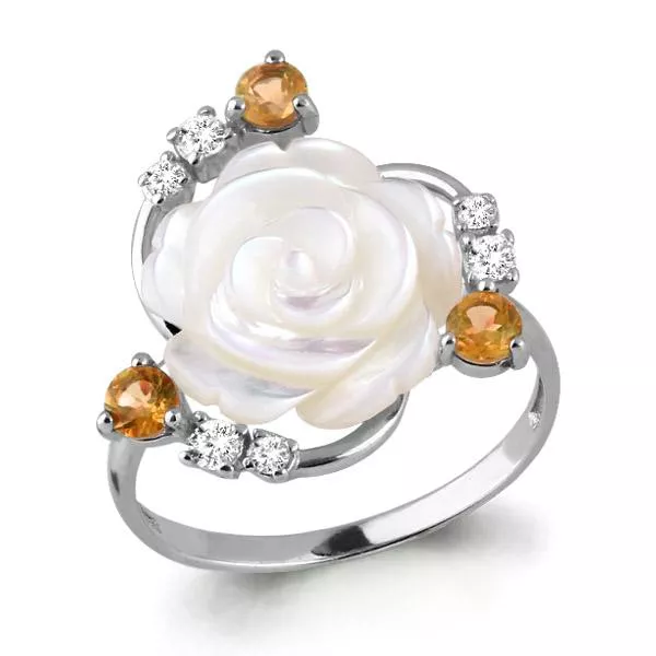 Кольцо из серебра, артикул LV6571006А