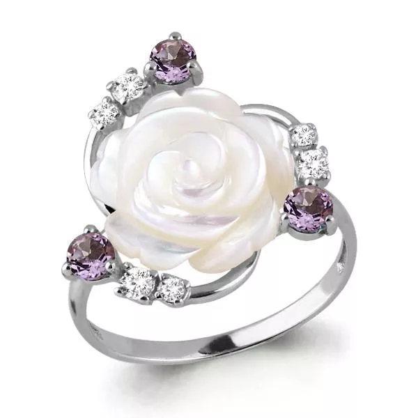 Кольцо, серебро, артикул LV6571004А