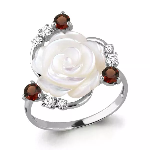 Кольцо из серебра, артикул LV6571003А