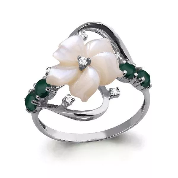 Кольцо, артикул LV6570809А, серебро