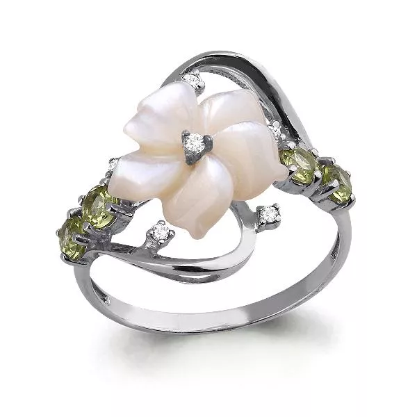 Кольцо, артикул LV6570807А, серебро