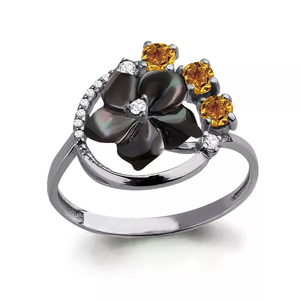 Кольцо, серебро, артикул LV6570706Ч