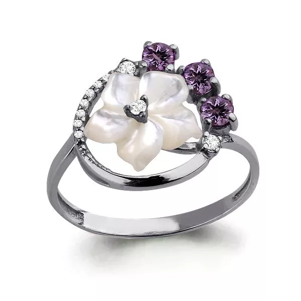 Кольцо, артикул LV6570704А, серебро