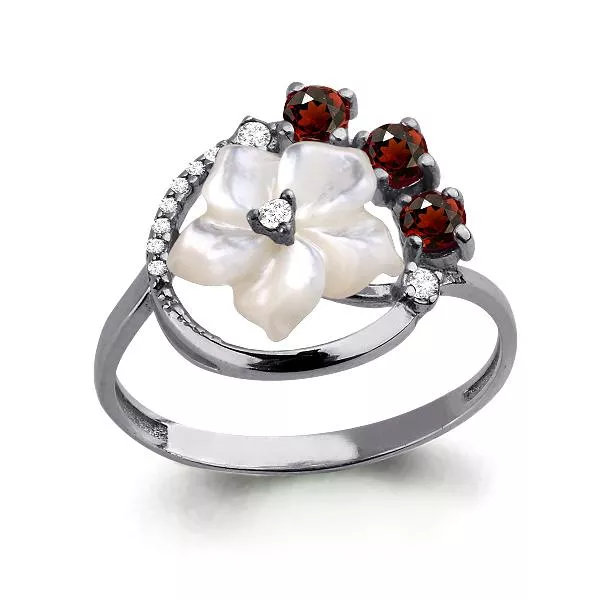 Кольцо, серебро, артикул LV6570703А