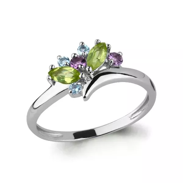 Кольцо, артикул LV6569240, серебро