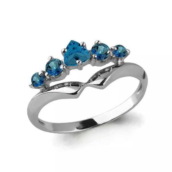 Кольцо, артикул LV6568708, серебро