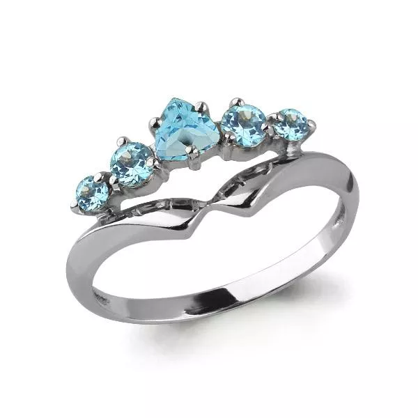 Кольцо, артикул LV6568705, серебро