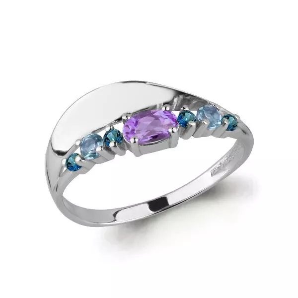 Кольцо, артикул LV6568142, серебро