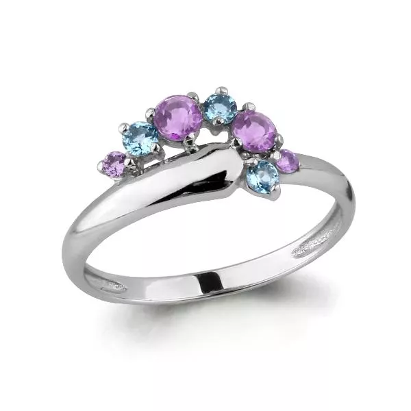 Кольцо, серебро, артикул LV6567730