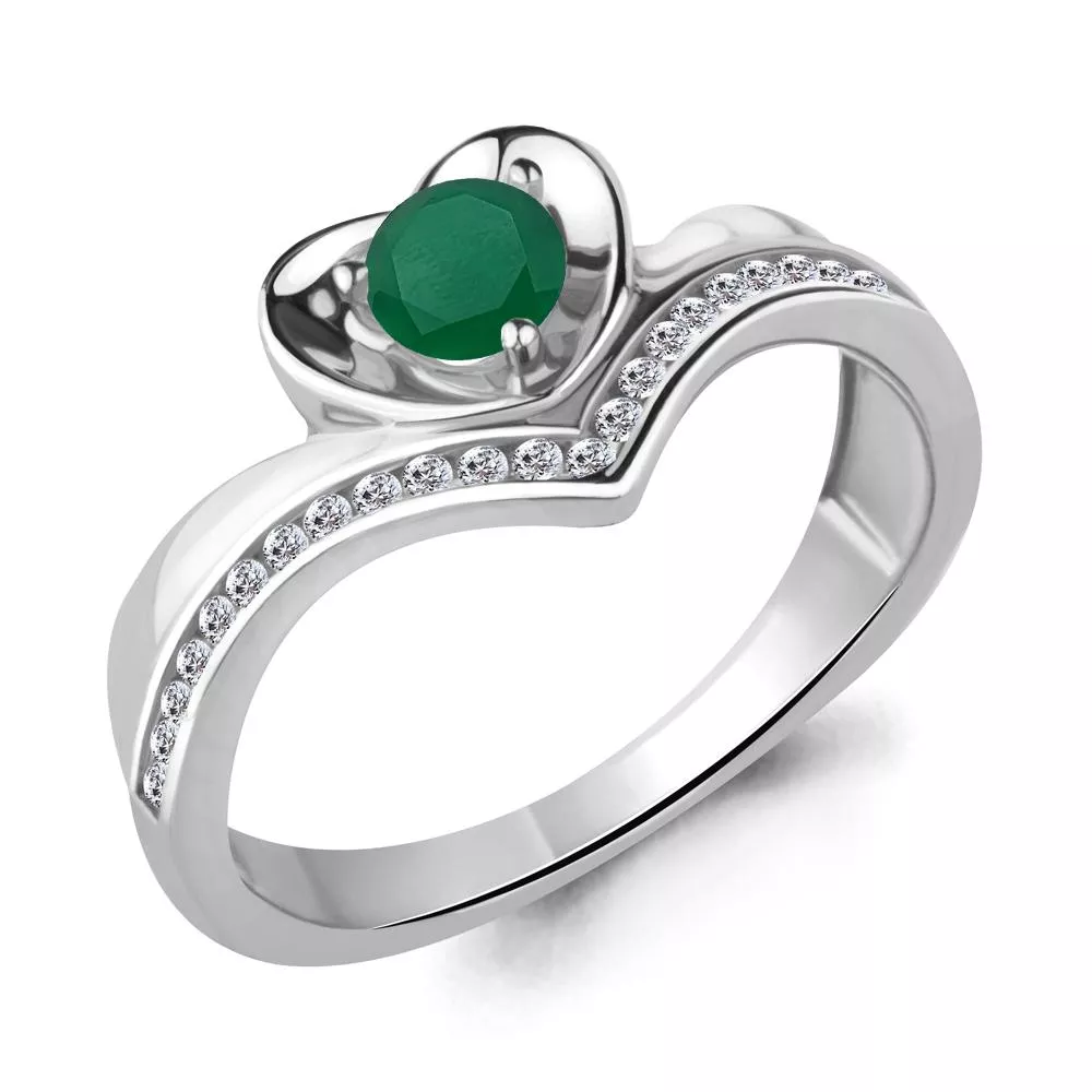 Кольцо, серебро, артикул LV6567409А