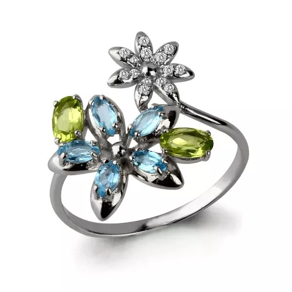 Кольцо, серебро, артикул LV6567231А