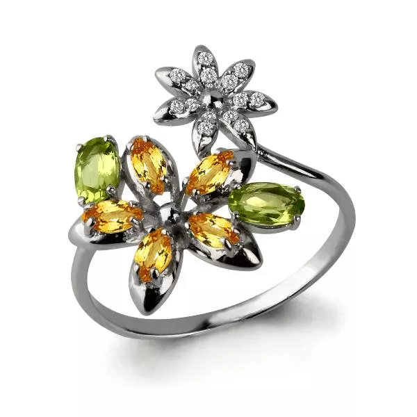 Кольцо из серебра, артикул LV6567206А