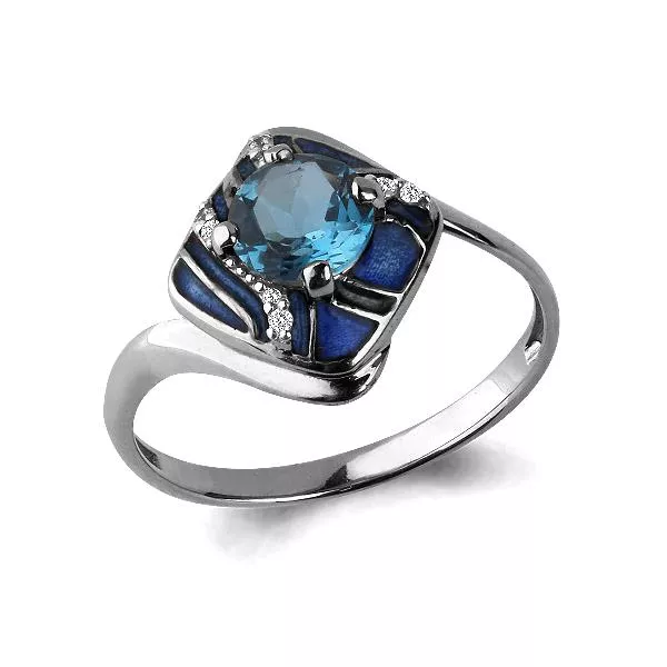 Кольцо, серебро, артикул LV6566505А