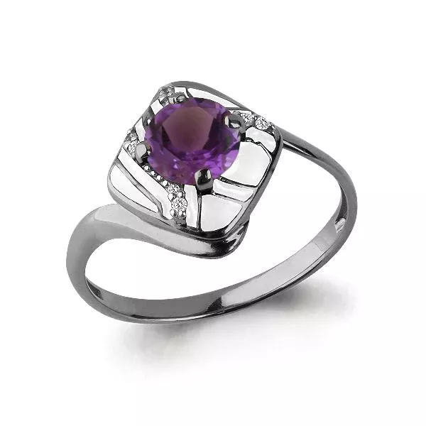 Кольцо, артикул LV6566504А, серебро