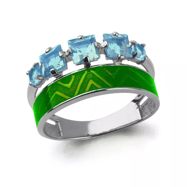 Кольцо, серебро, артикул LV6566405