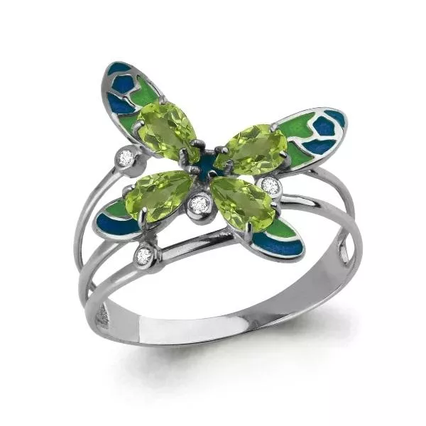 Кольцо, артикул LV6566307, серебро