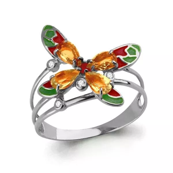 Кольцо из серебра, артикул LV6566306