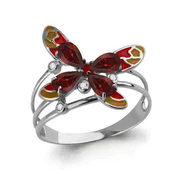 Кольцо из серебра, артикул LV6566303