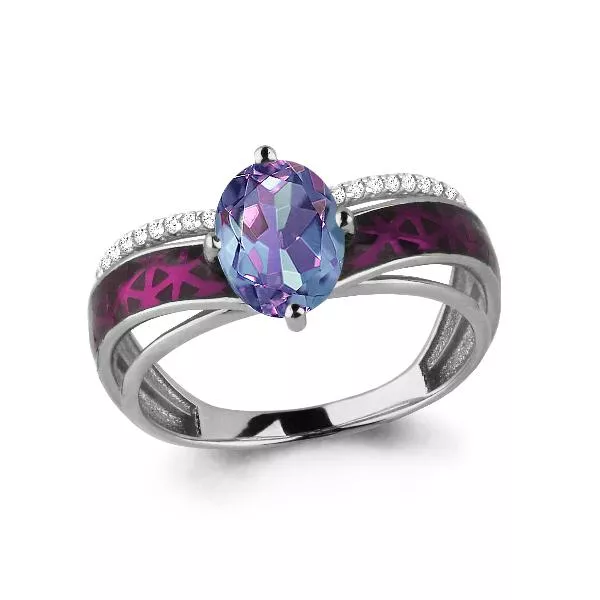 Кольцо, артикул LV6566225А, серебро