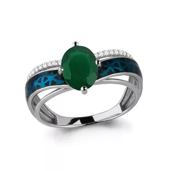 Кольцо, серебро, артикул LV6566209А