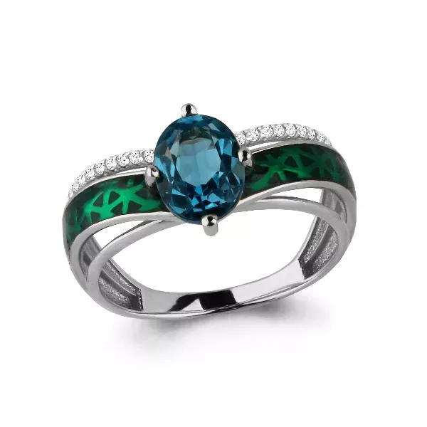 Кольцо, артикул LV6566208А, серебро