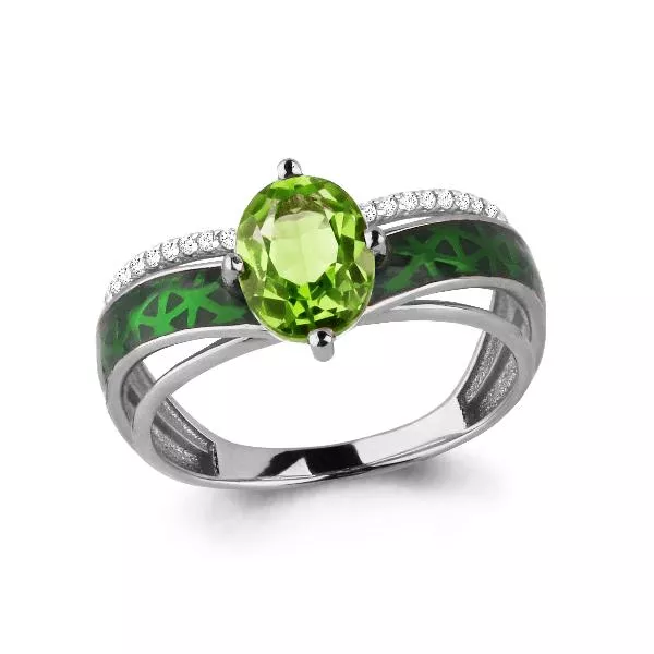 Кольцо из серебра, артикул LV6566207А