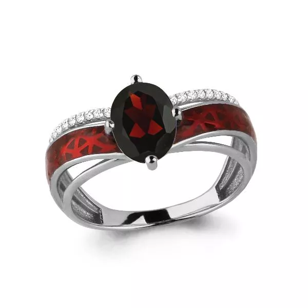 Кольцо из серебра, артикул LV6566203А