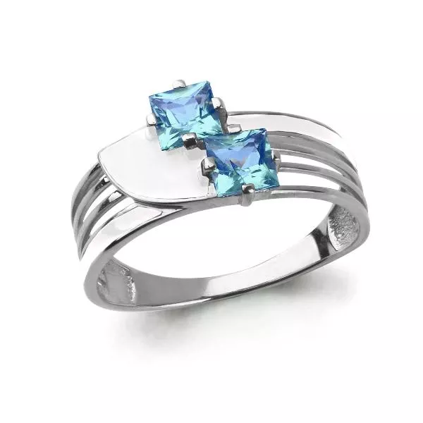 Кольцо, артикул LV6566105, серебро