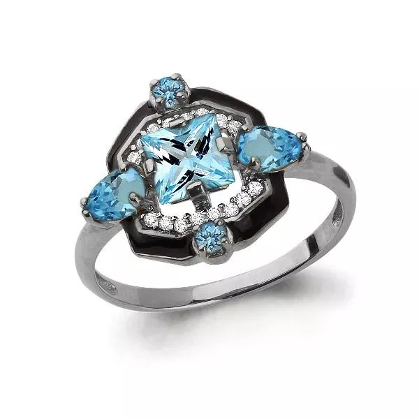 Кольцо, артикул LV6565905А, серебро