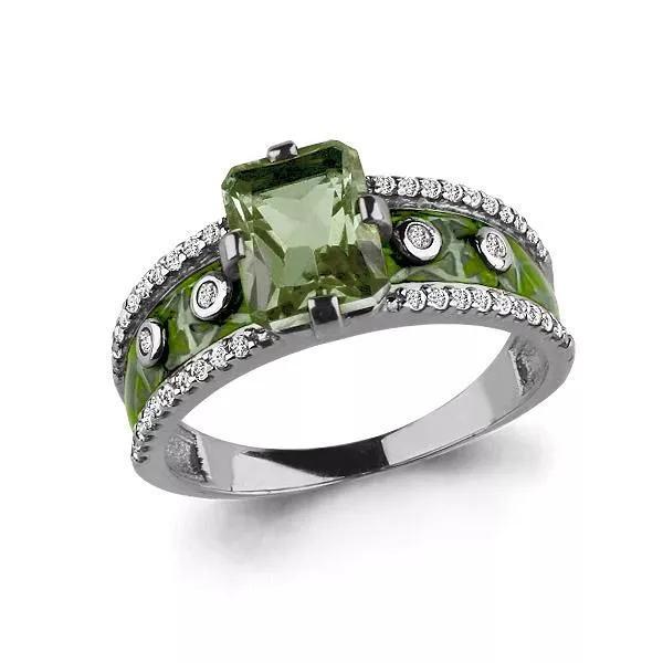 Кольцо, серебро, артикул LV6565815А