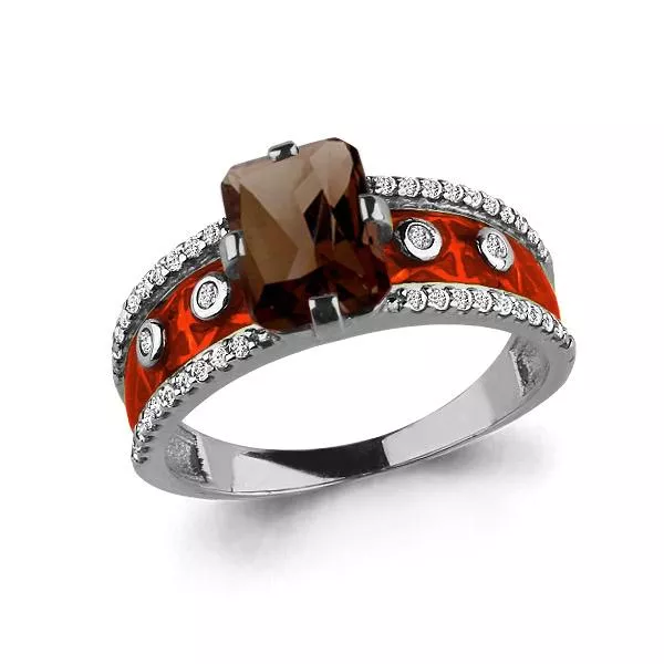 Кольцо из серебра, артикул LV6565801А