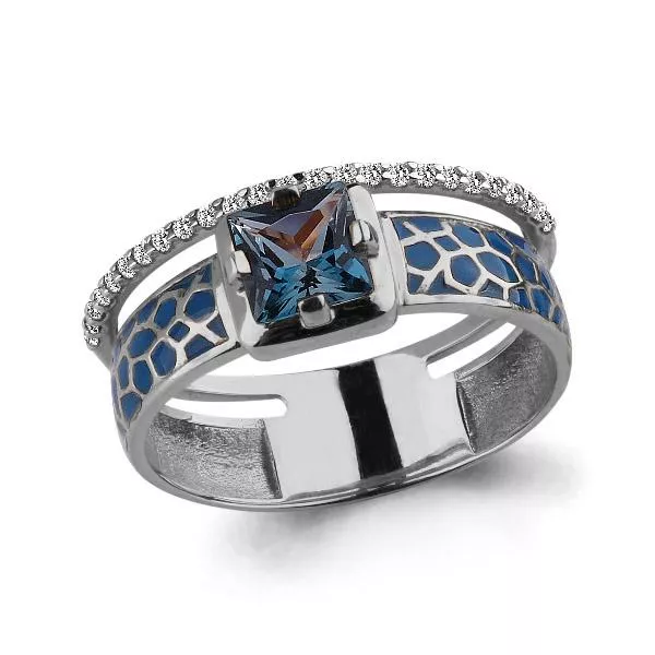 Кольцо из серебра, артикул LV6565708А