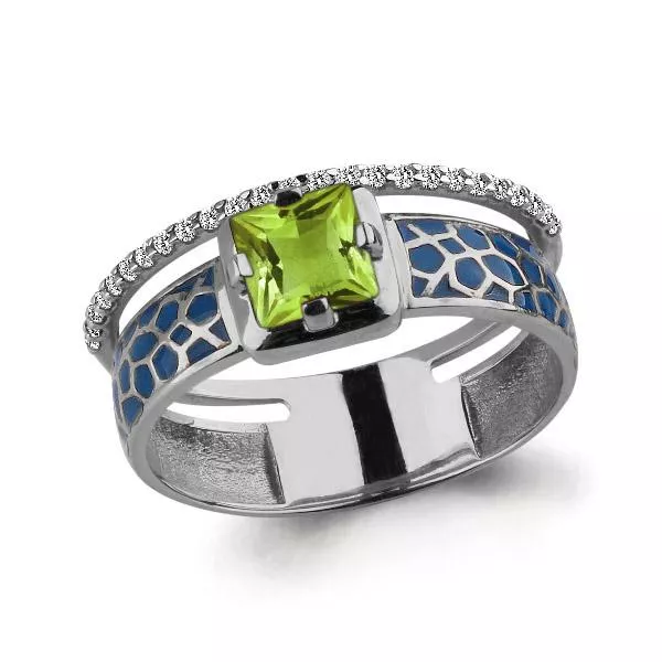 Кольцо, артикул LV6565707А, серебро