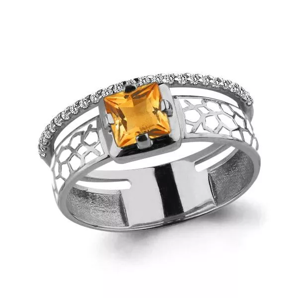 Кольцо из серебра, артикул LV6565706А