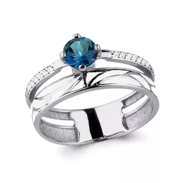 Кольцо, артикул LV6565608А, серебро