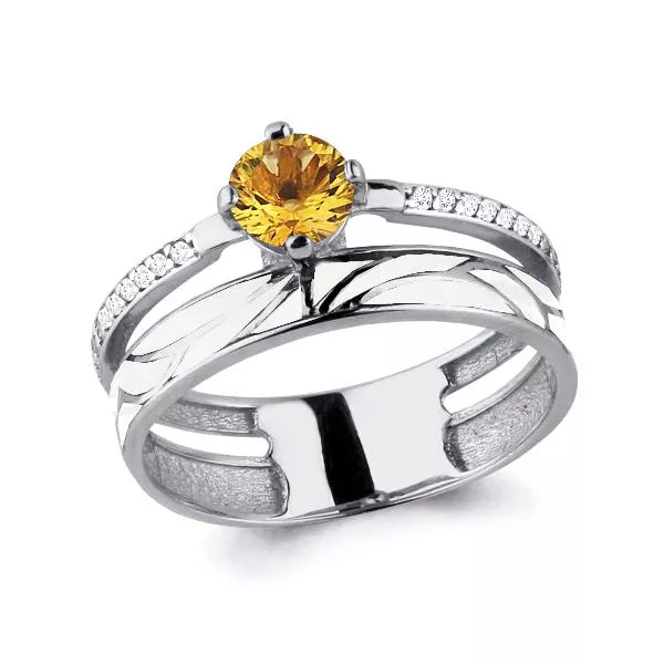 Кольцо, серебро, артикул LV6565606А