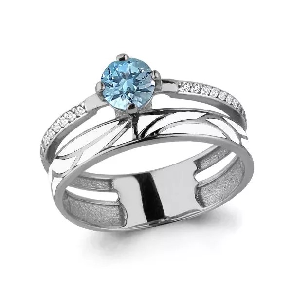 Кольцо, артикул LV6565602А, серебро