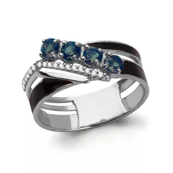 Кольцо из серебра, артикул LV6565408А