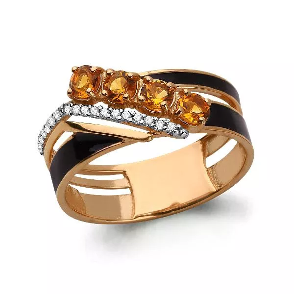 Кольцо, серебро, артикул LV6565406А