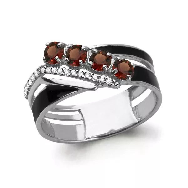 Кольцо из серебра, артикул LV6565403А