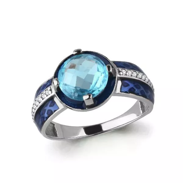 Кольцо, артикул LV6565102А, серебро