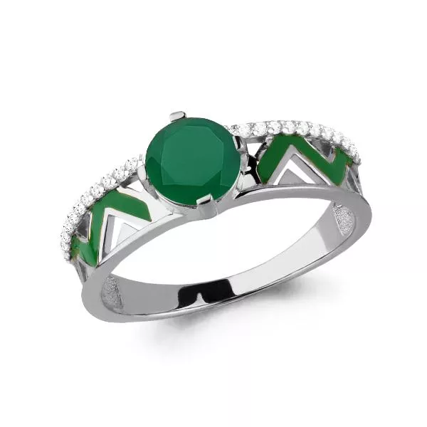 Кольцо из серебра, артикул LV6564909А