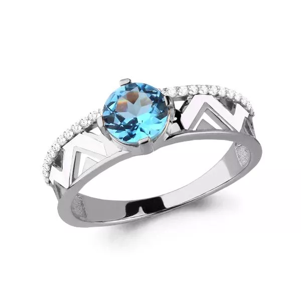 Кольцо, серебро, артикул LV6564905А